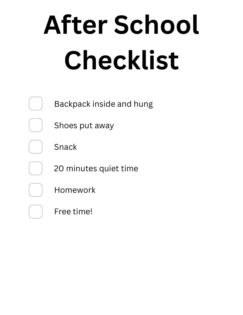 ADHD Family Routine System
