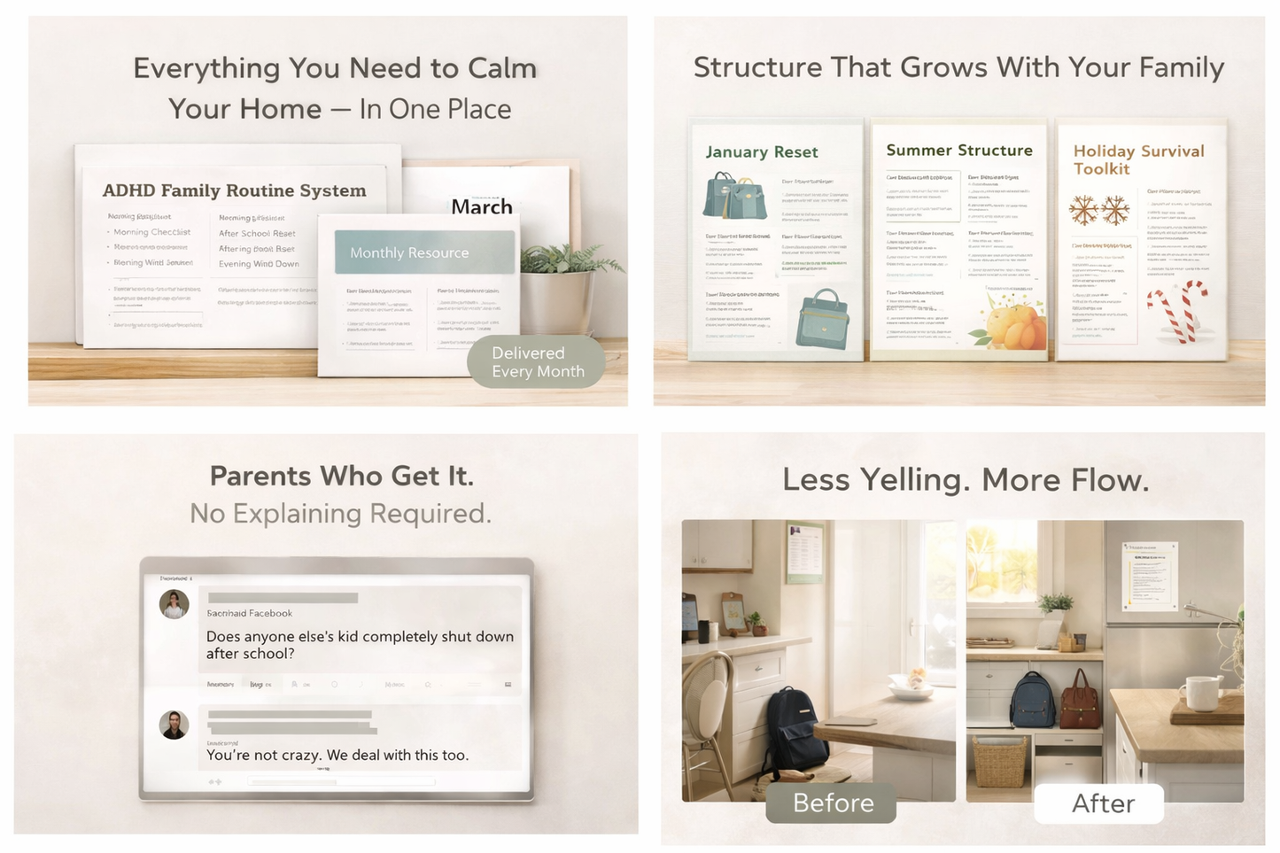 ADHDad Monthly, Structure for ADHD families. Delivered every month.