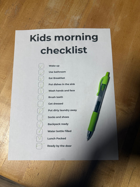 ADHD Morning Routine Reset